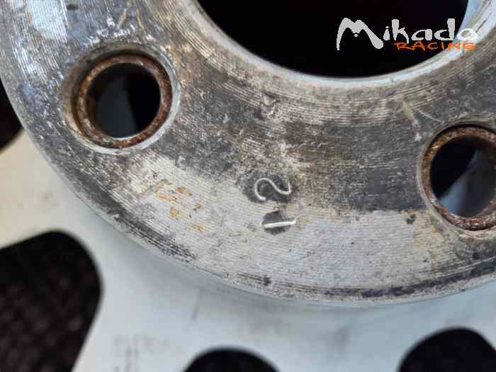 3 jantes Braid Mitsubishi evo X 2