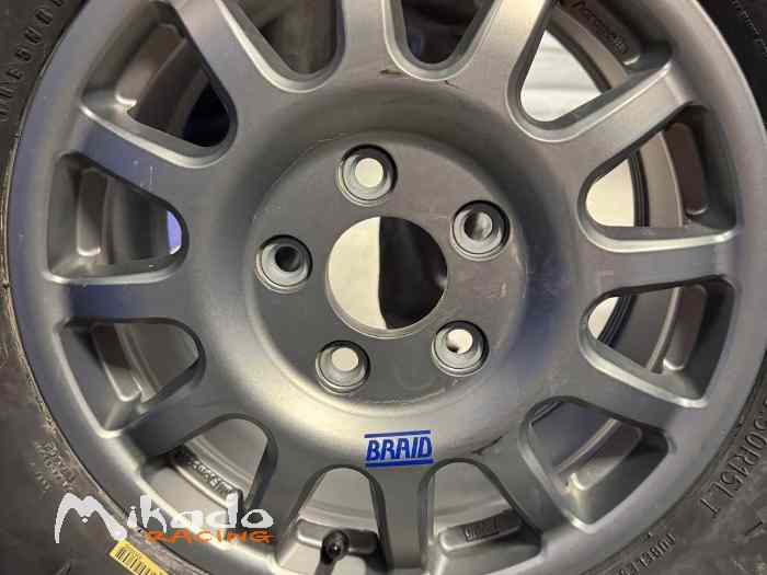 Rallye-Raid -- BFGoodrich KDR3 + Jantes BRAID – Neufs (x11) 1