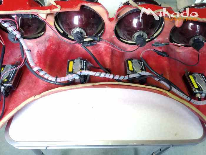 RAMPE LONGUE + PHARES DE VIRAGE XENON 306 MAXI 2