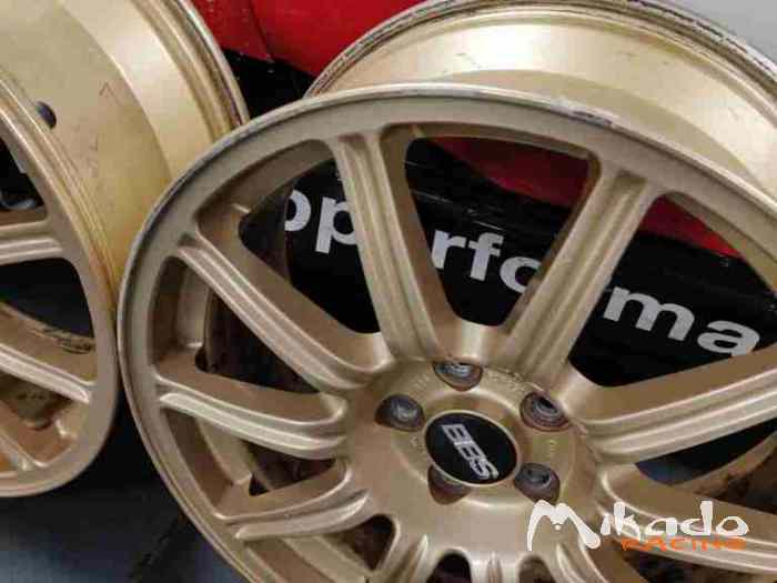 JANTES BBS SUBARU IMPREZA GD8 WRW STI 17 POUCES 5