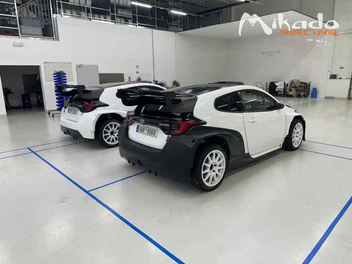 TWO TOYOTA YARIS GR R2 1