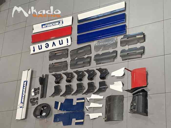 authentique chassis + pièces de formule 1 williams f1 fw21 1