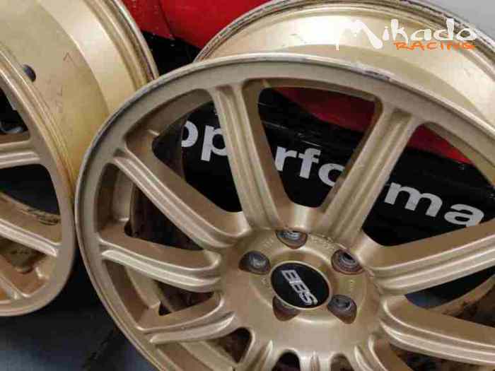 JANTES BBS SUBARU IMPREZA GD8 WRX STI 17 POUCES 2