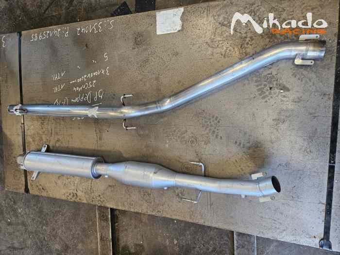 Ligne échappement neuve 208 r2