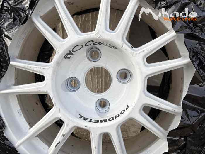 3 jantes Evo Corse X3MA 6,5x15.