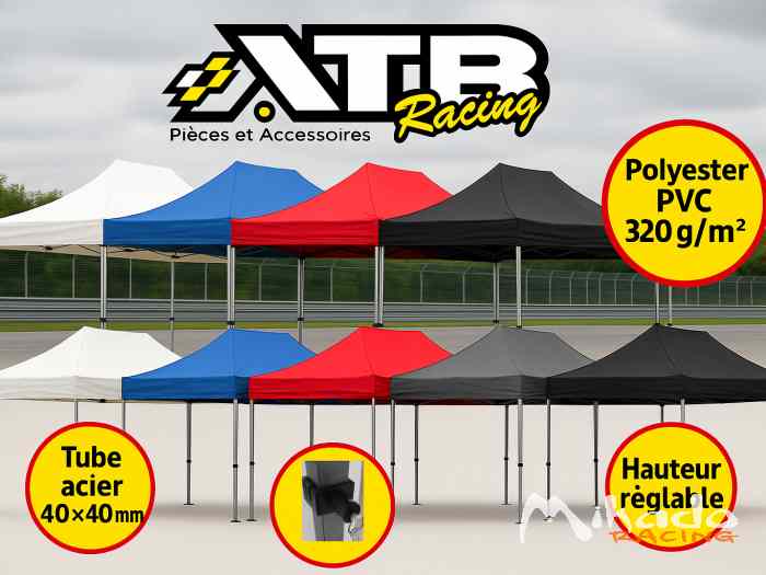 barnum pliant acier et alumimium 3x6m 1