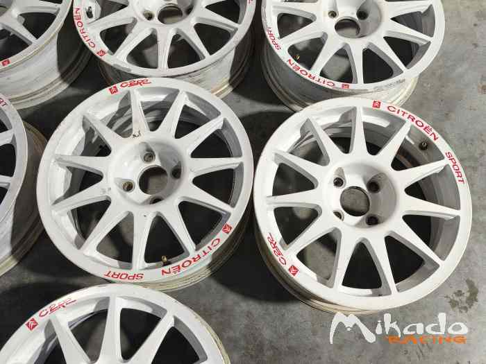 lots de 9 jantes C2R2 2