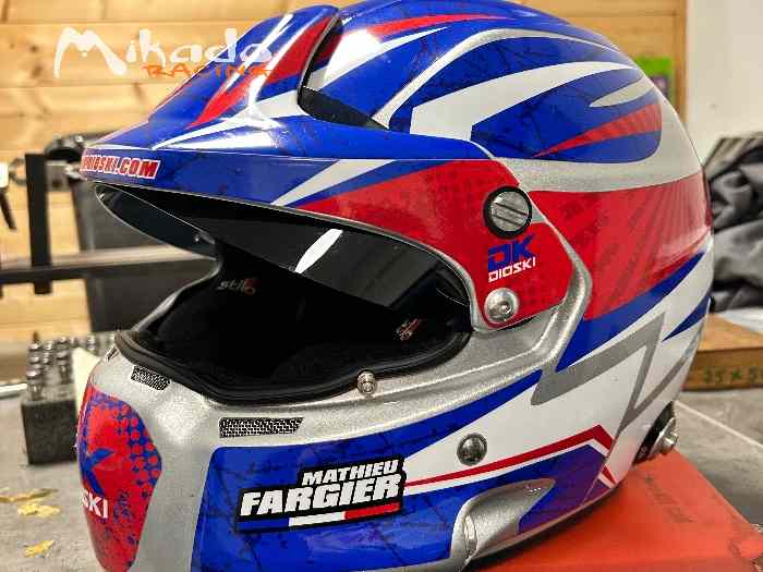 Casque stilo st4w avec visière 0