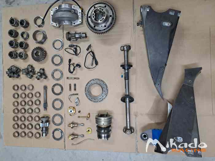 authentique chassis + pièces de formule 1 williams f1 fw21 3