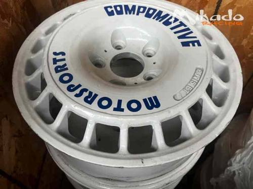 5 jantes Compomotive 15 x 6,5 en 5x114...