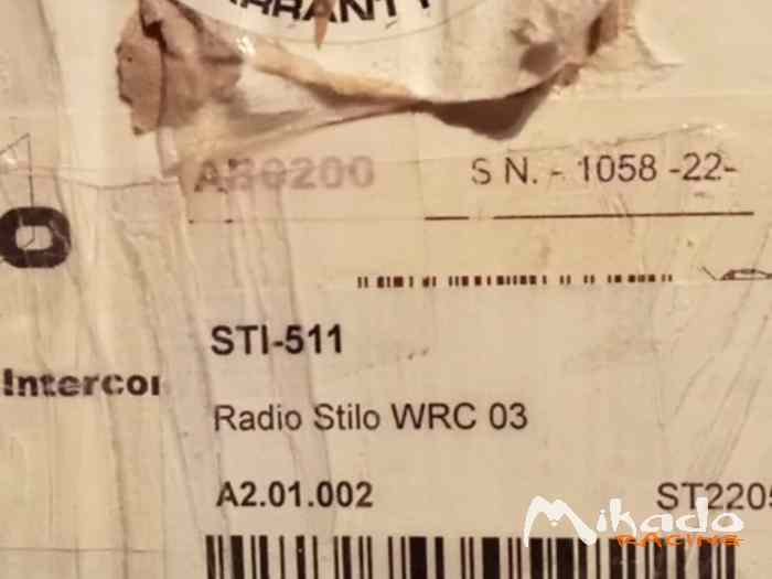 Radio stilo wrc 03 1