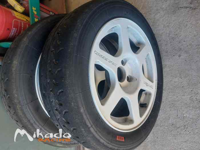 Roues complètes saxo challenge 15