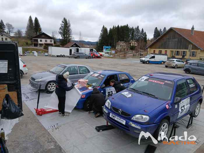 Rallye cote fleurie saxo top A6 !