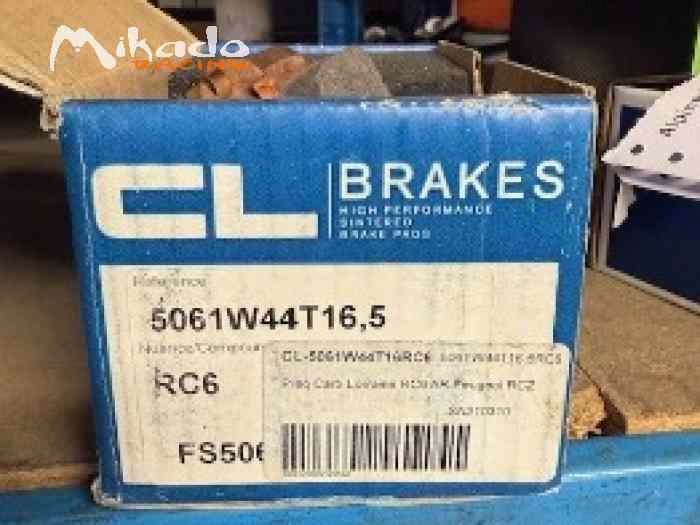 plaquettes de frein rc6 arriere pour RCZ cl5061 cl brake 1