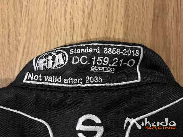 Combinaison SPARCO SPRINT 2025 taille 54 2