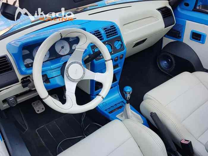 projet de restauration 205 cabriolet Roland garros ful tuning et capote électrique 2