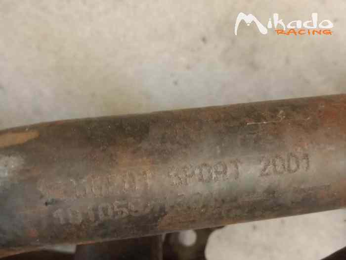 Collecteur 206 Peugeot sport