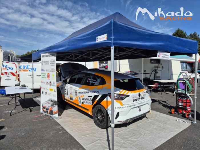 Clio RC5 à louer – Rallye de Bonaguil 2026 1