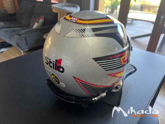 Casque stilo des wrc + Hans 1