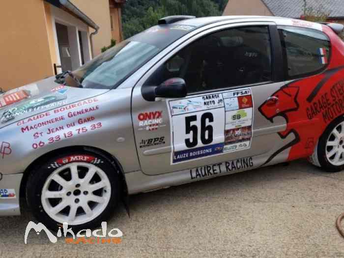 À VENDRE – PEUGEOT 206 RC 2L F2000/14...