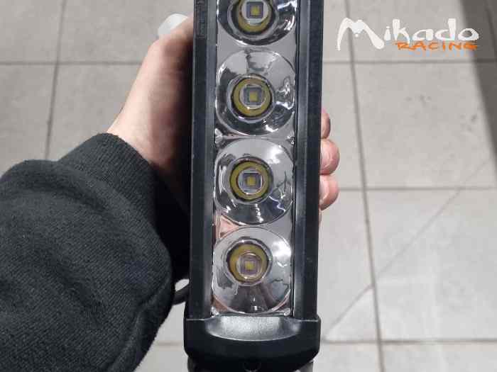 6 x Phare LED SW4 Noir - 3600 LUMENS 4...