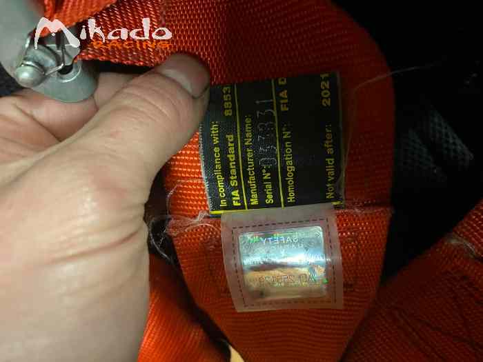 Baquets Citroën Racing + Harnais Sabelt 2