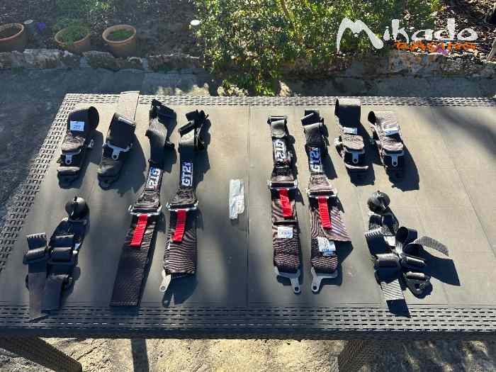 2 Harnais 6 points GT2i 0