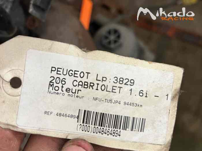 moteur TU5JP4 90k km 1