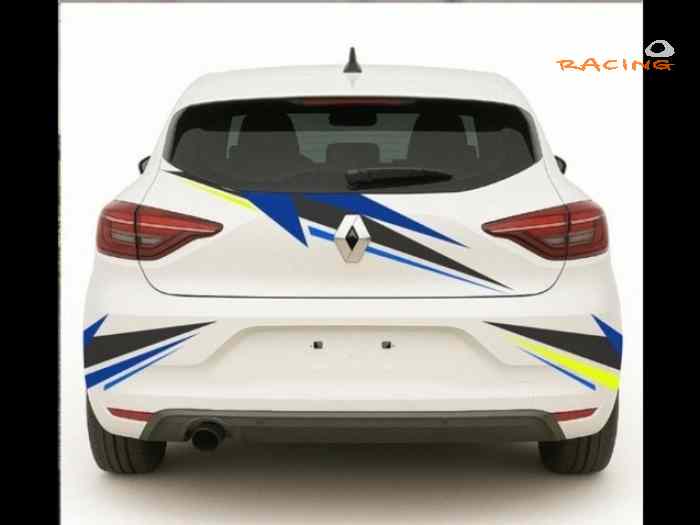 Kit deco complet Renault Clio rallye 4 / Rallye 5 – photo 3 sur 4