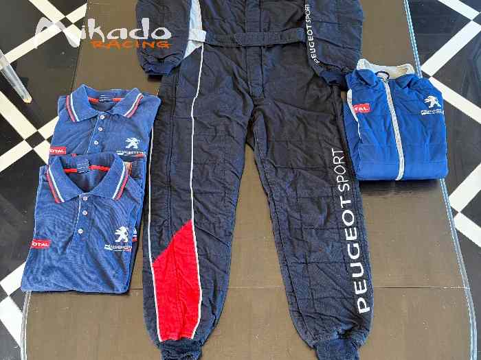 Combinaison Peugeot sport 2019 3 courses taille 56 3