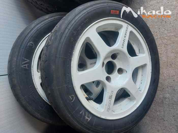 Roues complètes saxo challenge 15