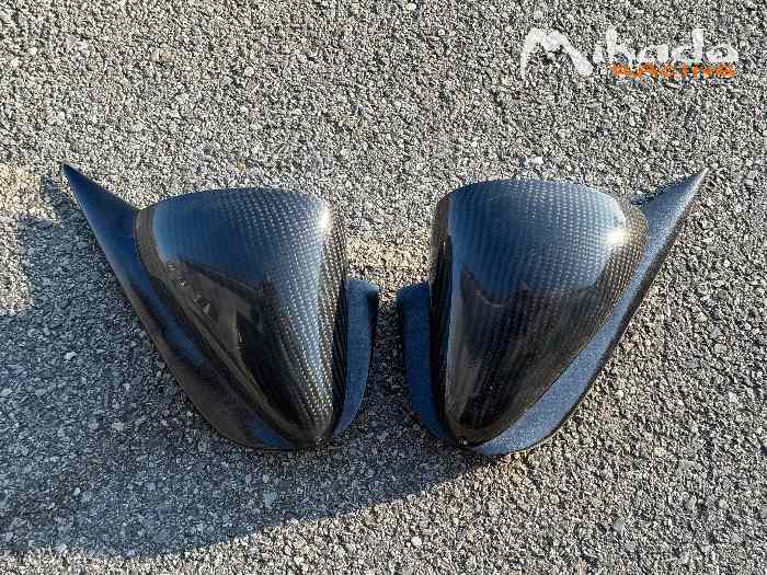 Rétroviseur obus carbone 206 1