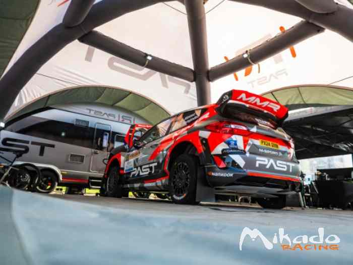 PAST RACING 2025 FORD FIESTA RALLY2 #150 4