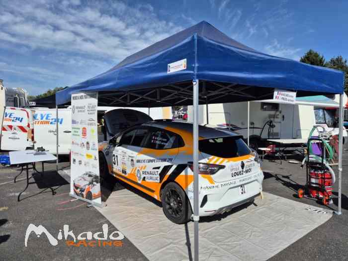 Clio RC5 à louer – Rallye de la Vienne 2026 0