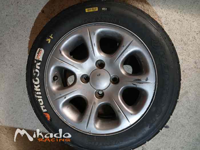 4 Pneus Hankook w51 pluie 2