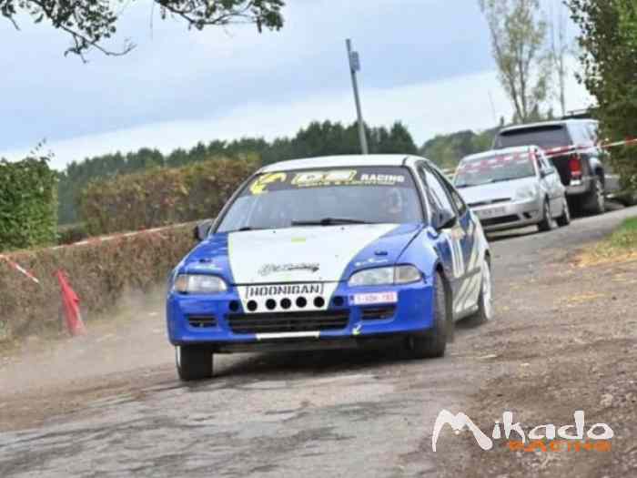 Honda Civic rallye 3