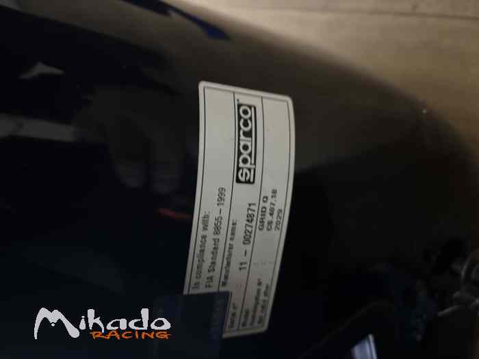 BACQUETS SPARCO ET HARNAIS TURN ONE 3