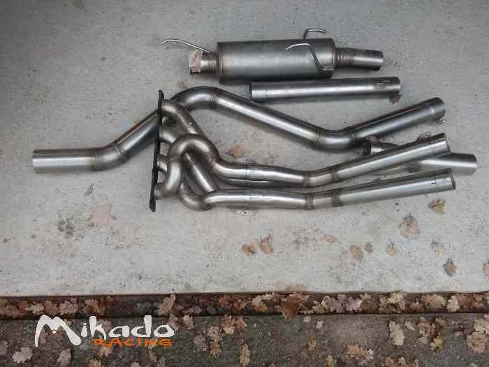 ligne echappement daluz 306 kit car 4