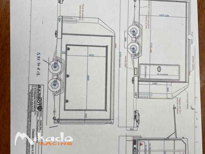 Remorque porte voiture AV 4