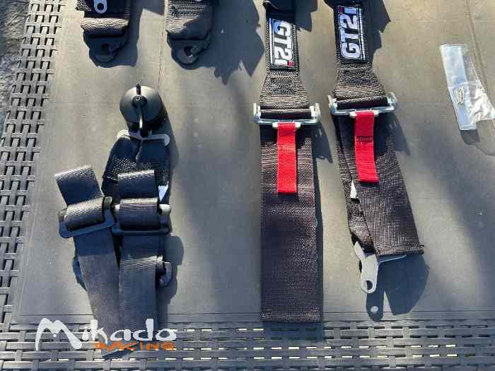 2 Harnais 6 points GT2i 2