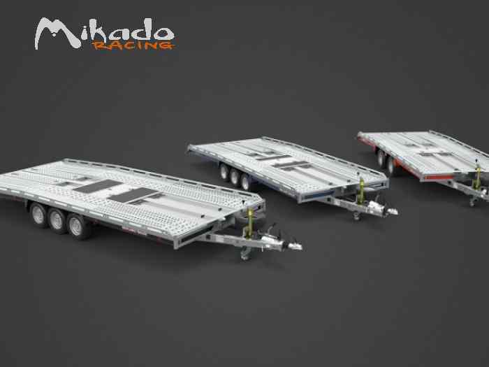 EN STOCK * Remorque porte-voiture PRO Brian James T6 neuve 5