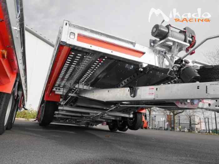 EN STOCK * Remorque porte-voiture PRO Brian James T6 neuve 2