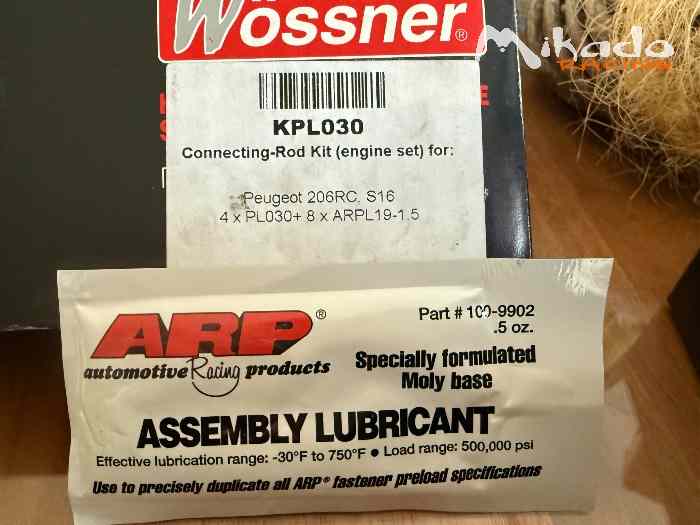 Saxo-106 16s kit wossner bielles+pistons – photo 3 sur 6