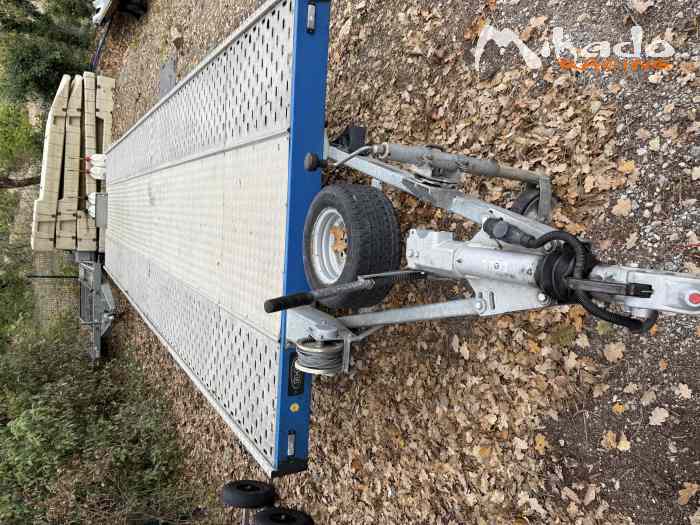 Remorque Plateau Porte Voiture 3,5T TA-NO 8,5m de longueur utile 1