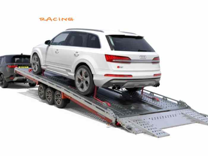 EN STOCK * Remorque porte-voiture PRO Brian James T TRANSPORTER neuve 1