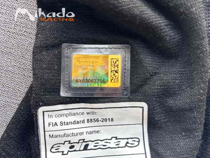 4 cagoules ALPINESTARS ZX EVO V2 2