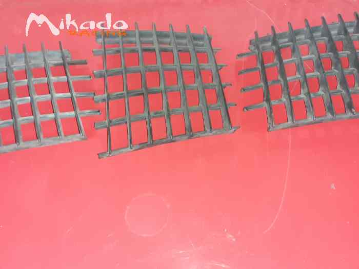 3 Grilles Latérales Renault 5 Turbo, p...