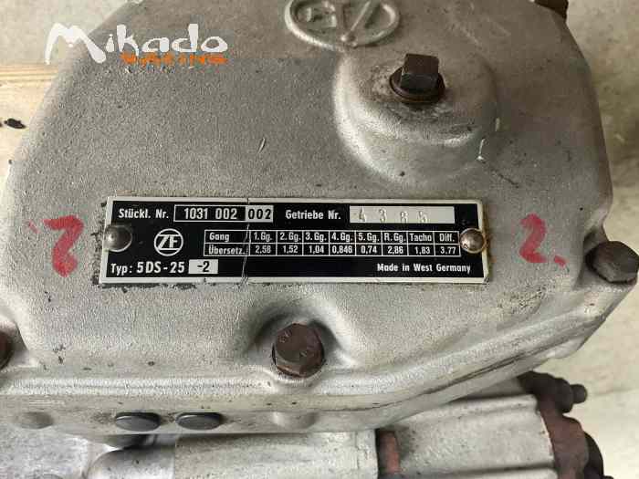 boite zf 25-2 pantera - mangusta - m1- lancia 037- ford gt 40 1