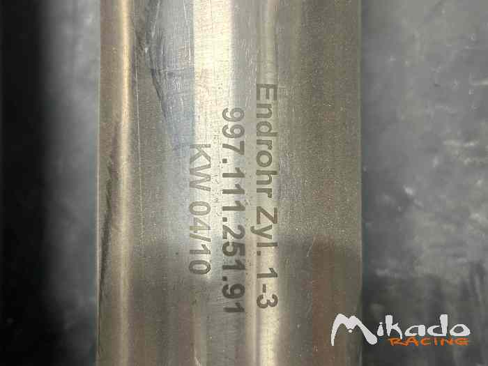 Porsche 997.2 SUPERCUP echappement 1