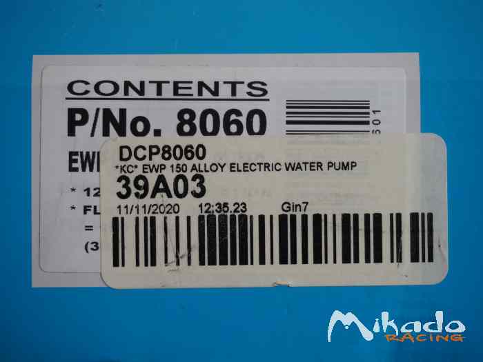 Davies Craig EWP150 Alloy Electric Water Pump (24V) — EWP 150 2